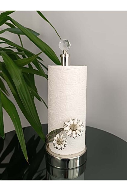Paper Towel Holder Silver Roll