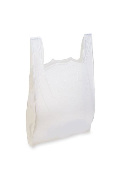 Sacose, pungi tip maieu din polietilena alba 300x500mm, set 100 buc
