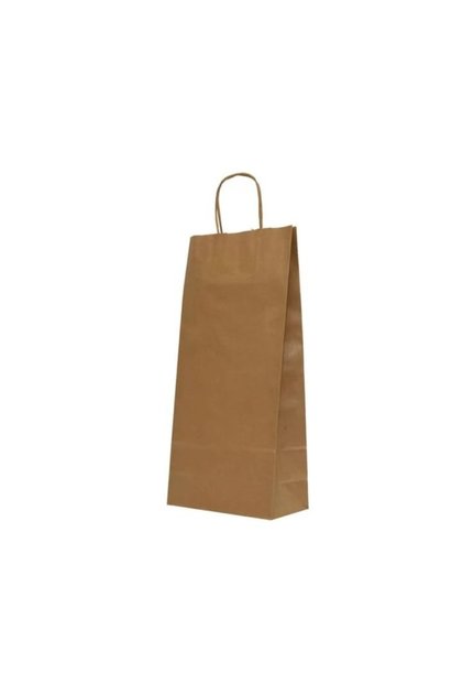 Set 50 Pungi cadou 1 sticla vin , hartie , sacose cadou hartie, natur