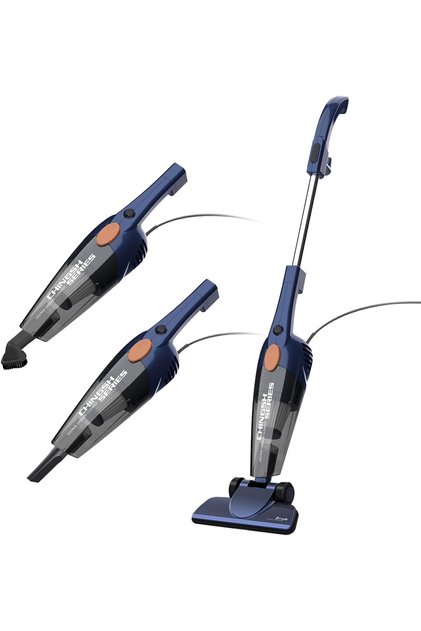 DX118C Pro 2-in-1 Handheld Vacuum Cleaner, Vacuum Cleaner 600W 15kPa Strong Suction Powerful Lightweight 5M Power Cable | HEPA Filtration Upright & Handheld Vacuum Dual-Usage
