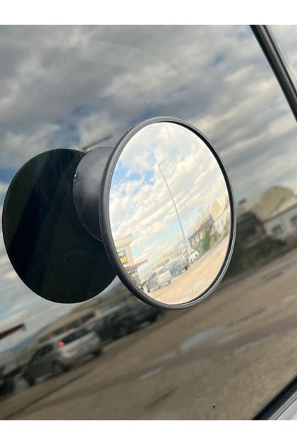 Oynar CAM Selfie Aynası Vantuzlu Bombeli Yuvarlak 9.5 Cm
