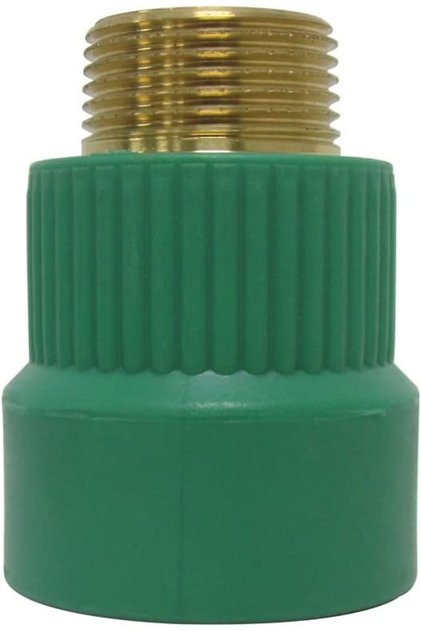 Long Durability High Pressure PPR Pipe and Fittings (25MM x 3/4INCH, Male Socket)