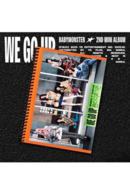 tays store BABYMONSTER - 2nd Mini Album [WE GO UP] - Fiyatı, Yorumları