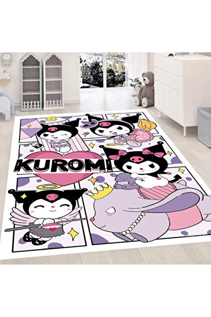 Reyhani KUROMI Kaymaz Taban Makinede Yıkanabilir Gaming Oyuncu