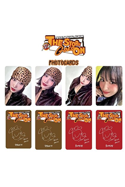 Kpop Dünyasi TWICE Momo '' TEN : The Story Goes On '' Photocards