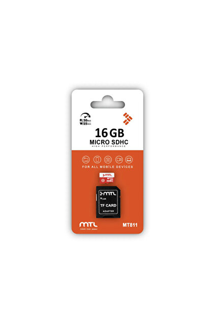 MTL 8GB Micro SD Kart (TF Card) Class 10 - Telefon Tablet Kamera