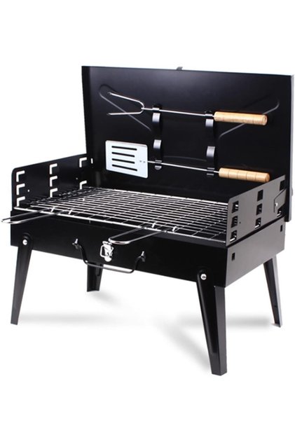 Foldable Portable Charcoal Grill for Outdoor Home, Garden, Patio, Picnics & BBQ