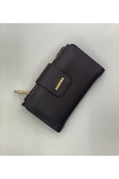 Women's Large Horizontal Wallet with Magnet Closure 10X17Cm