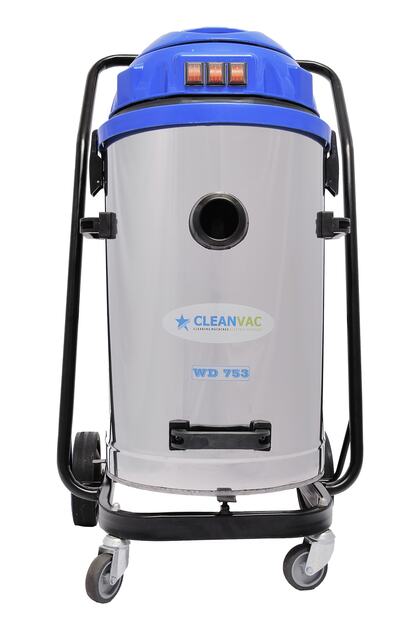 CLEANVAC Wd753 Sanayi Tip Üç Motorlu Islak Kuru Süpürge - Fiyatı
