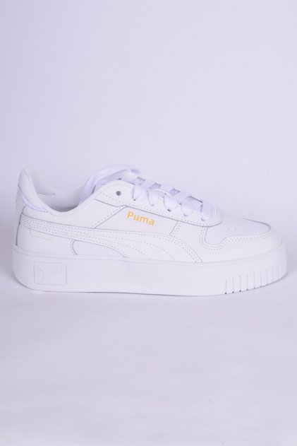 389390 -01 Carina Street Leather Orthopedic Sole Women's Casual White Sneakers
