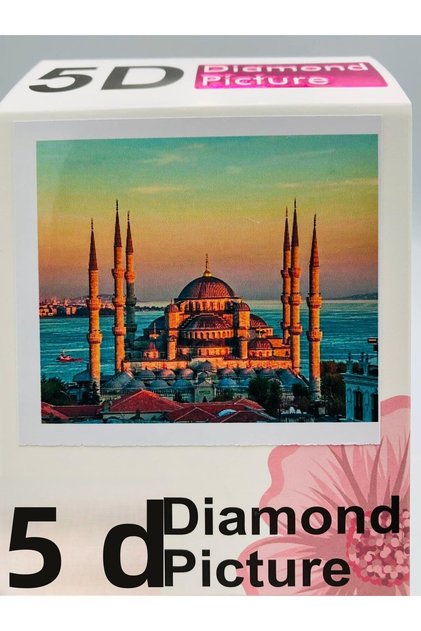 50X40 Beaded Ataturk Stone Mosaic Diamond Tapestry Panel Painting Picture Bead Puzzle Diamond Painting Hi S