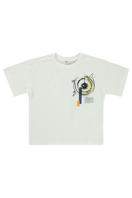 Boy's T-Shirt 6-9 Years White