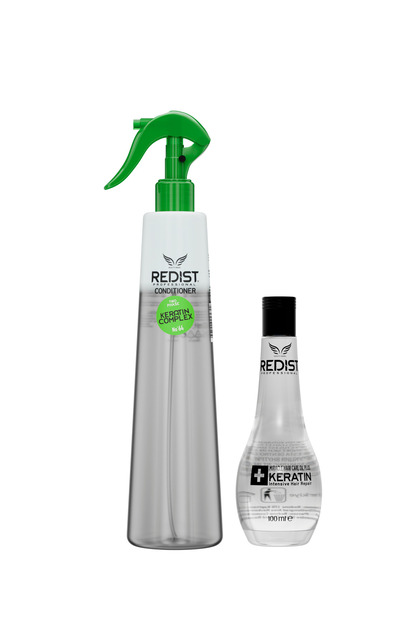 100ml Keratin Hair Care Oil and 400ml Keratin Blow Dry Water