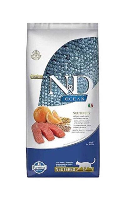N & D Ocean Az Tahıllı Morina Balıklı&Portakallı Mini Irk Yetişkin