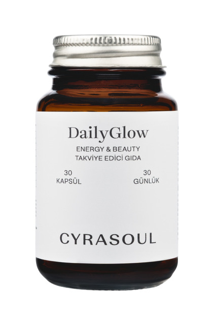 DailyGlow MSM, Kırmızı Kore Ginsengi, Vitamin B3, Çinko, Manganez ve Selenyum Takviye Edici Gıda