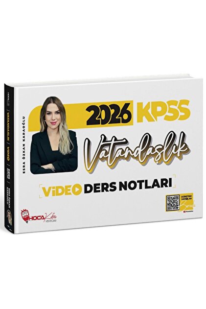 hoca kafası yayınları Hoca Kafası 2026 KPSS Vatandaşlık Video Ders