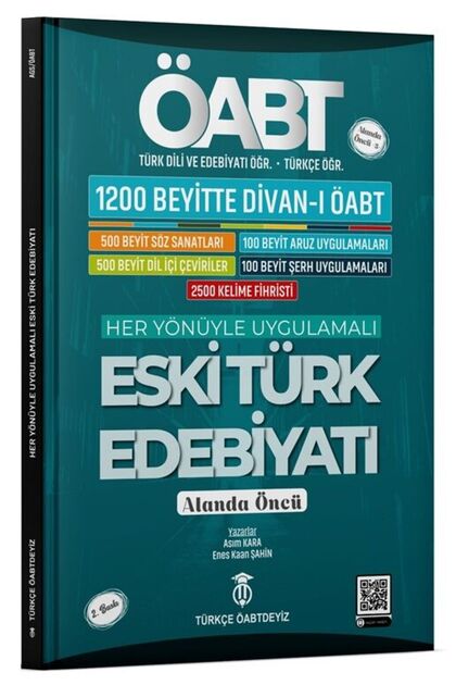 TÜRKÇE ÖABTDEYİZ Divanı ÖABT Türkçe-Türk Dili Edebiyatı Eski Türk