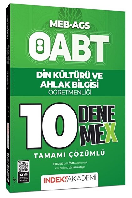 İndeks Akademi İndeks Akademi 2026 ÖABT MEB-AGS Din Kültürü ve