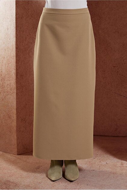 Plain Tesettür Skirt 60613