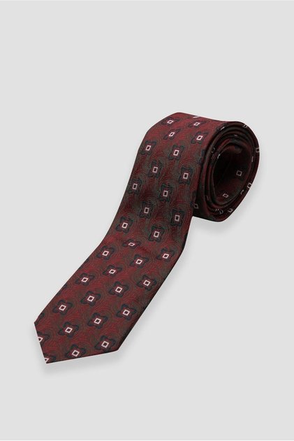 Tie 8 cm Microfiber Polyester Green Men's Patterned Tie