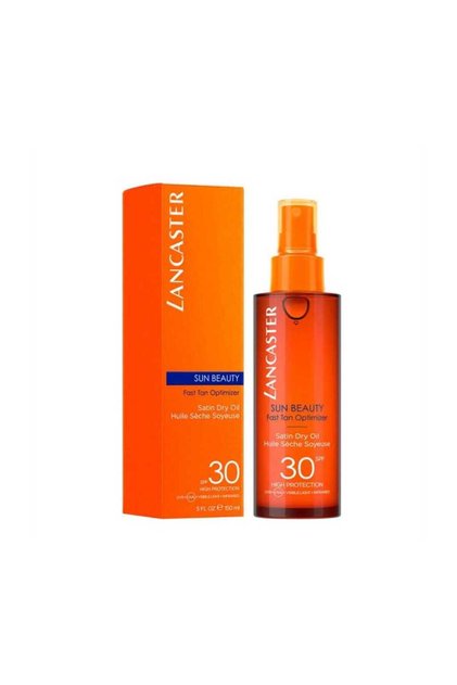 زيت جاف ساتان بعامل حماية من الشمس SPF 30، 150 مل