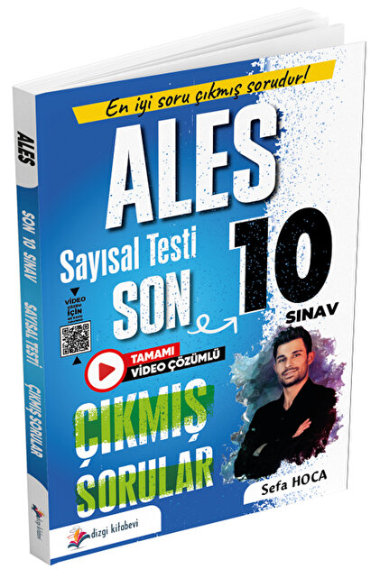 Dizgi Kitap 2025 ALES Sayısal Yetenek Çıkmış Sorular Son 10 Sınav