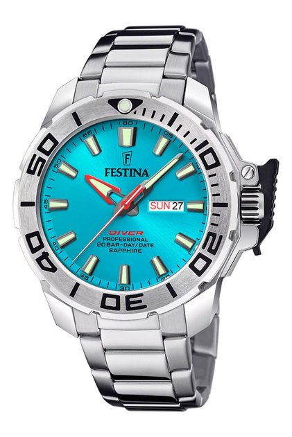 Ceas bărbătesc F20665/6, cuarț, 46mm, 20ATM