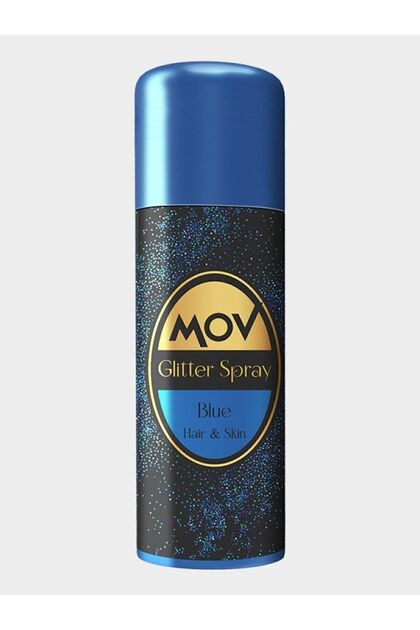 Glitter Sprey Body & Hair 90 ml MAVİ Işıltılı Vücut ve Saç Spreyi