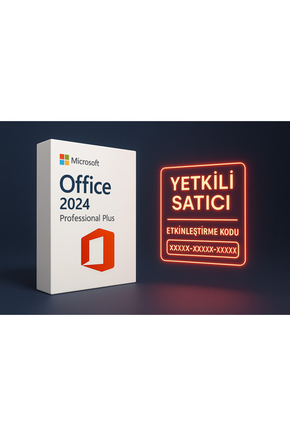Microsoft Office 2024 Pro Plus Dijital Lisans Anahtarı Ömür Boyu