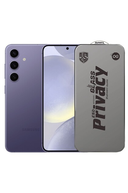 Folie de sticlă intimă, tip flippy, ESD, compatibilă cu Samsung Galaxy S24