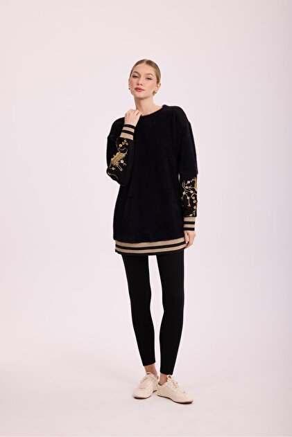 ニット/セーター mother sonia angora knit tunic Nuss Angora Kazak - Fiyatı, Yorumları