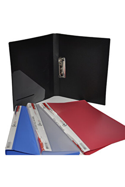 Comix Sıkıştırmalı Dosya Ortadan Klipsli 23x31 Mat Renkler Lw423a