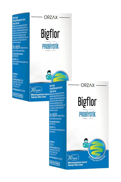 Bigflor Probiyotik 30 Kapsül x 2 Adet