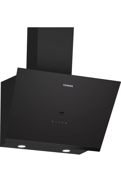 Siemens LC67KPJ60T iQ500 Duvar Tipi Davlumbaz 60 cm Siyah Cam