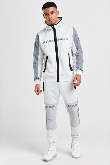 white air max hoodie