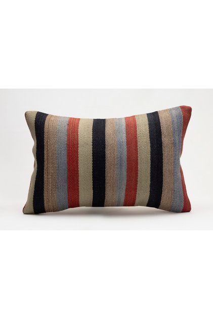 Vintage Pillow Throw Pillow Cover Made of Handmade Rug, 40X60 cm