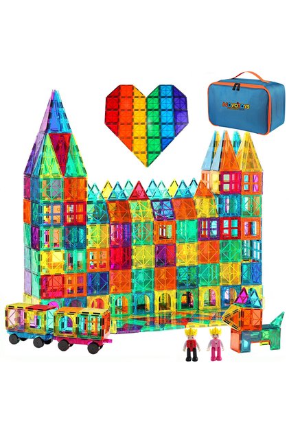 Magnetic tiles, 120 pcs