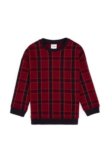 Boy's Burgundy Sweatshirt 50316520-Vr014