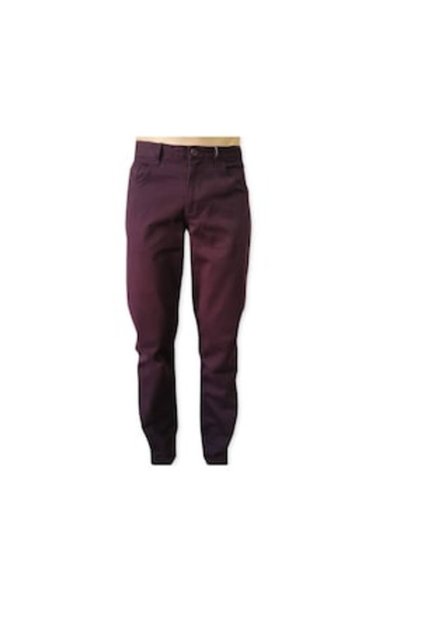 Pantaloni chino pentru bărbați, GAG, vișiniu, croială clasică, mărimea 30