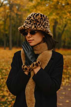 BSB Paris Yünlü Ressam Leopar Fransız Bere Şapka - Fiyatı, Yorumları