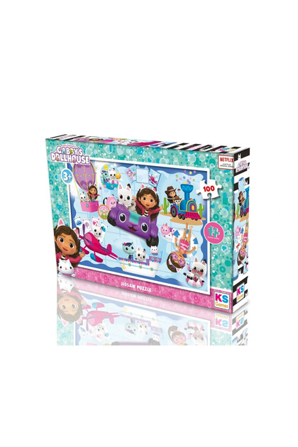Ks Games Gabby's Dollhouse Puzzle 100 Pieces