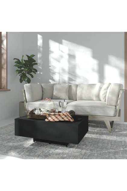 Coffee Table Black 85x55x31 cm Engineered Wood