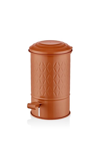 Prizma Çöp Kovası Banyo Terracota 5 Lt