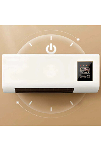 Încălzitor de aer portabil 2 în 1 1800 W, termostat electronic, afișaj LED, temporizator, telecomandă