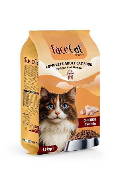 FaceCat Tavuk Etli Yetişkin Kedi Maması 15 kg - Fiyatı, Yorumları