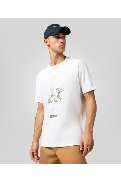 Eco Future SS Tee Beyaz Erkek Tişört -220757-WW048