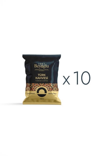 100 Gr Türk Kahvesi Case 10 ‘Lu