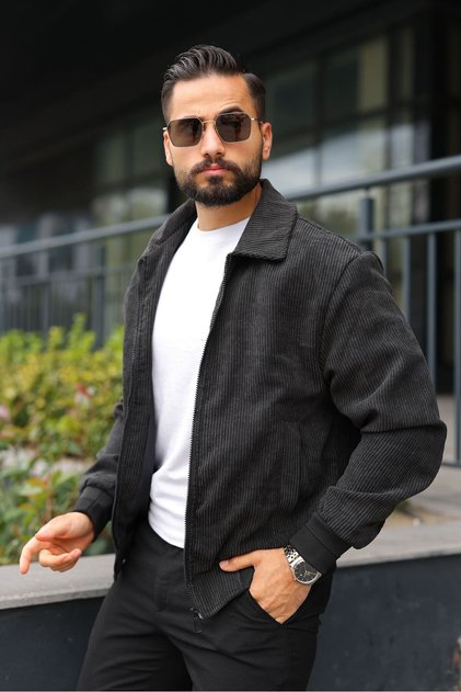 New Season Zippered Velvet Jacket