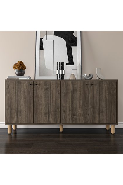 Elara Konsol, Çok Amaçlı Dolap, Kitaplık, Dosyalık 150 cm