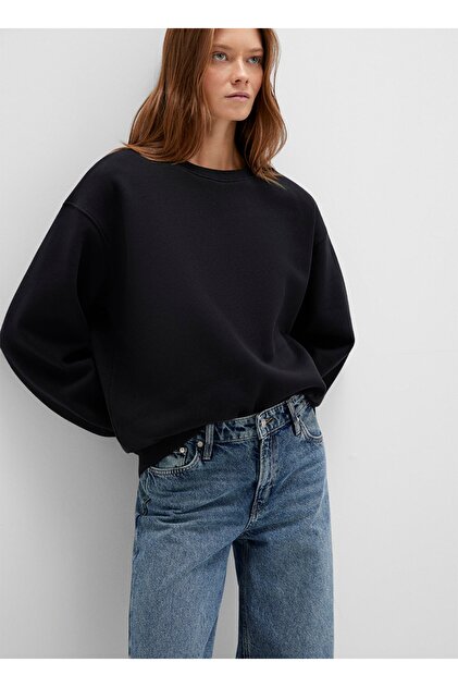 loose fit (bol rahat kesim) basic sweatshirt